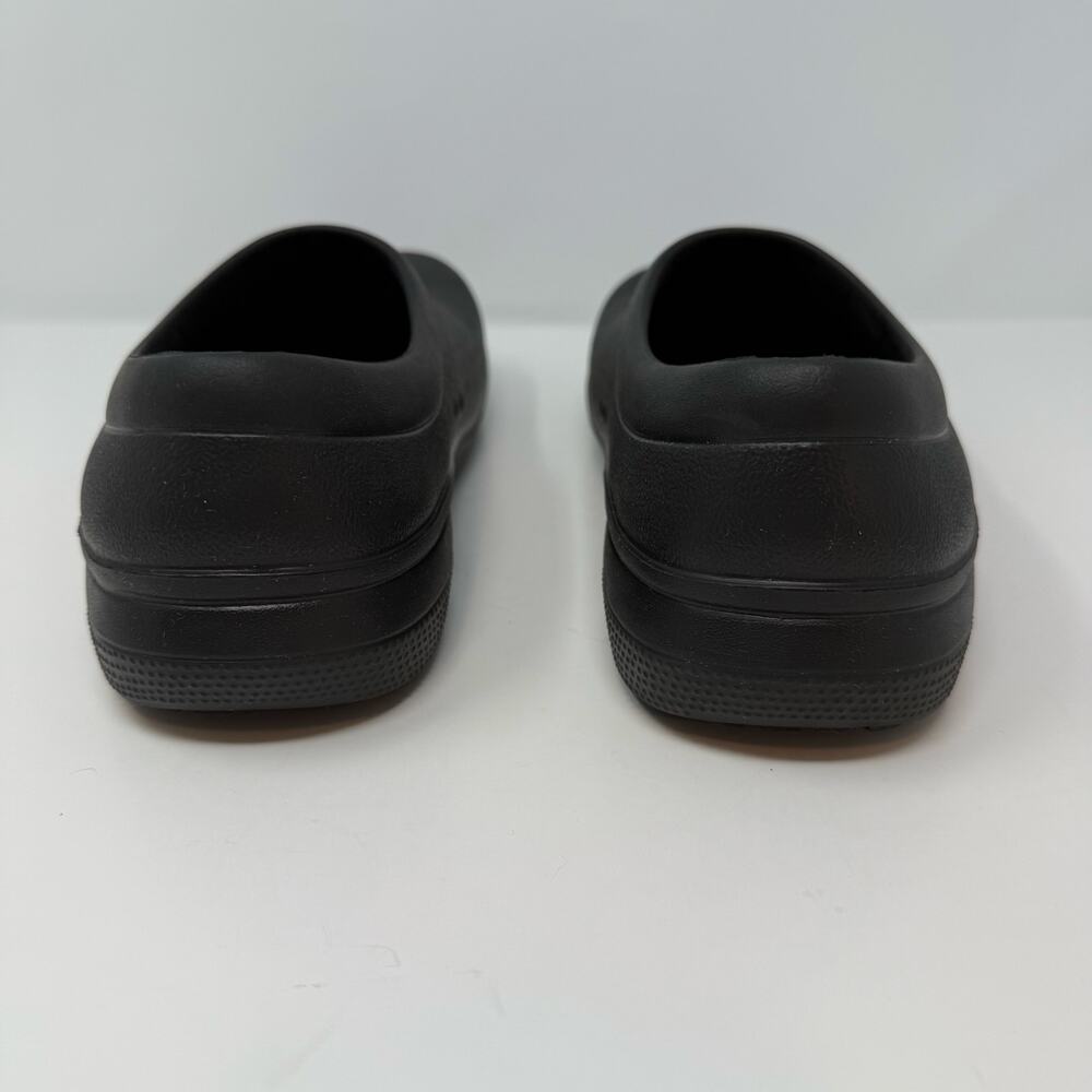 Crocs On the Clock Work Slip On Men's 8 Women's 10 Black Work Shoes Healthcare - Picture 5 of 10